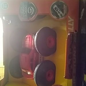 This is a flip stunt rally car never been used